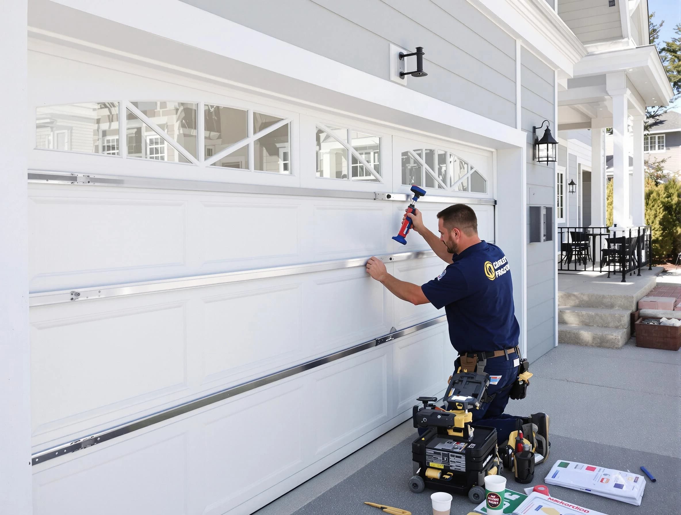 Professional garage door installation by Hillsborough Garage Door Repair in Hillsborough