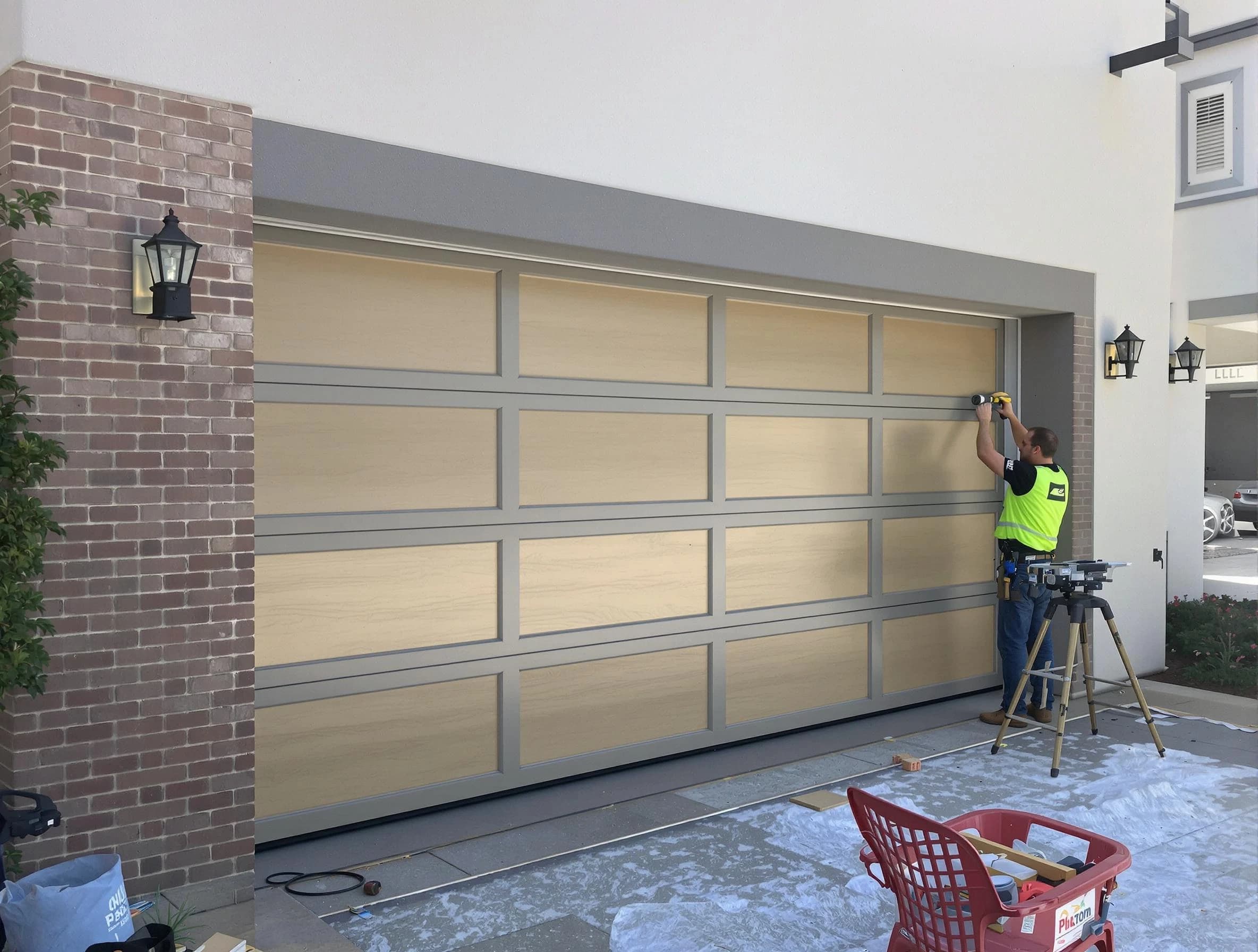 Garage door replacement service by Hillsborough Garage Door Repair in Hillsborough